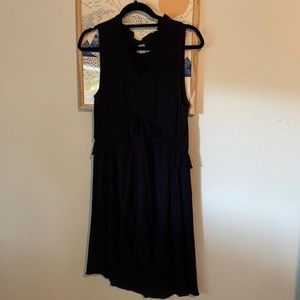 H&M navy sleeveless dress